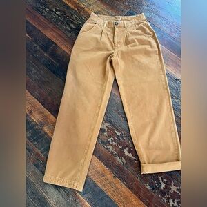 Free People  Tan chino Pants size 4